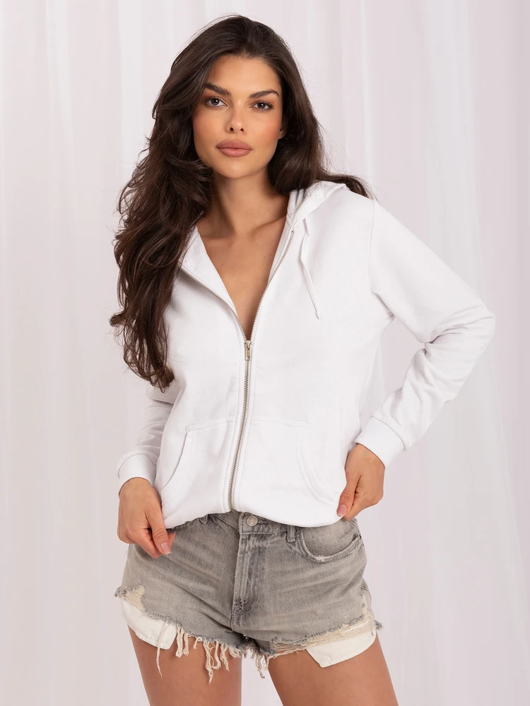 Basic Feel Good Megztinis-B-002.72-baltas