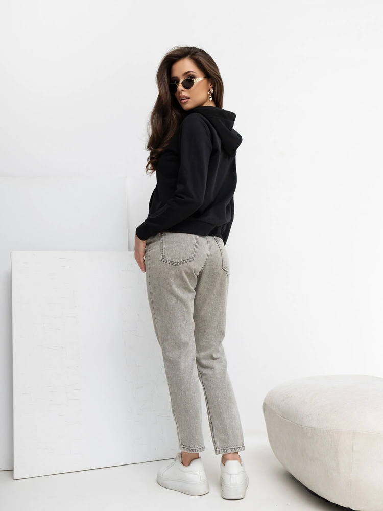 Basic Feel Good Megztinis-B-002.72-juodas