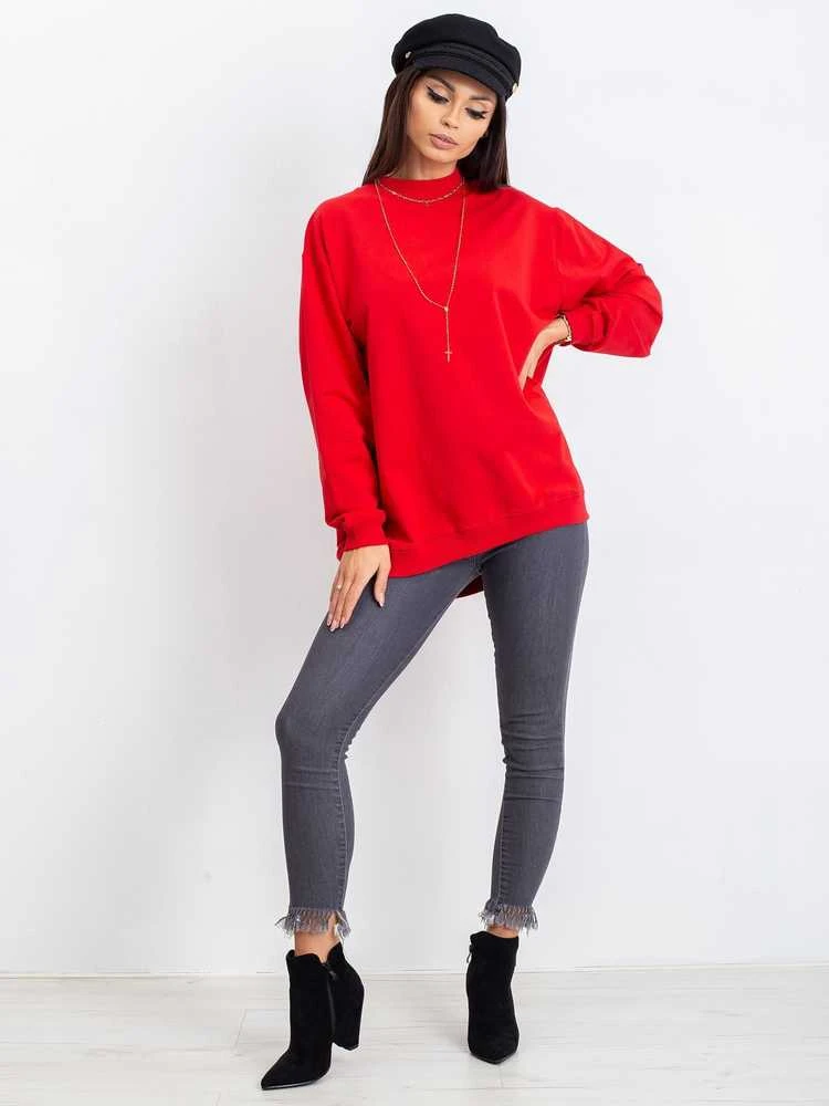 Basic Feel Good Megztinis-RV-BL-5185.81P-raudonas