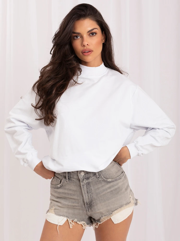 Basic Feel Good Megztinis-RV-BL-5185.94P-baltas