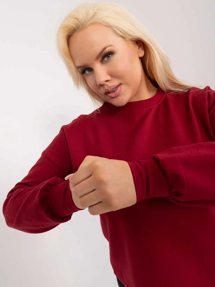 Basic Feel Good Megztinis-RV-BL-6317.94-bordo