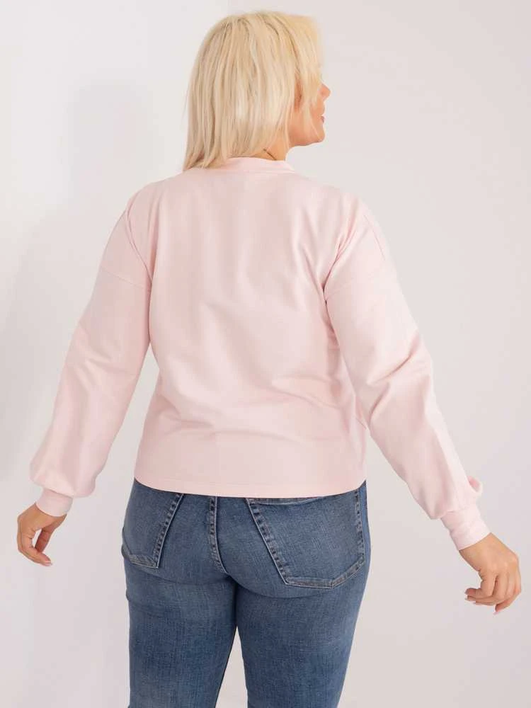 Basic Feel Good Megztinis-RV-BL-6317.94-šviesiai rožinis