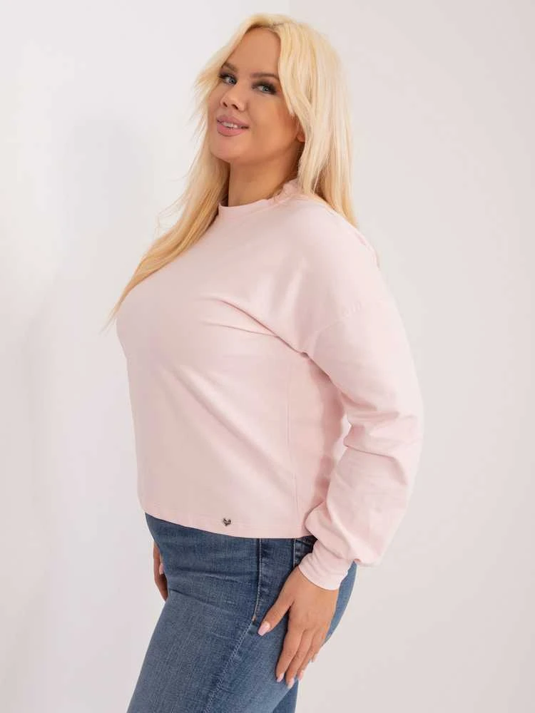 Basic Feel Good Megztinis-RV-BL-6317.94-šviesiai rožinis