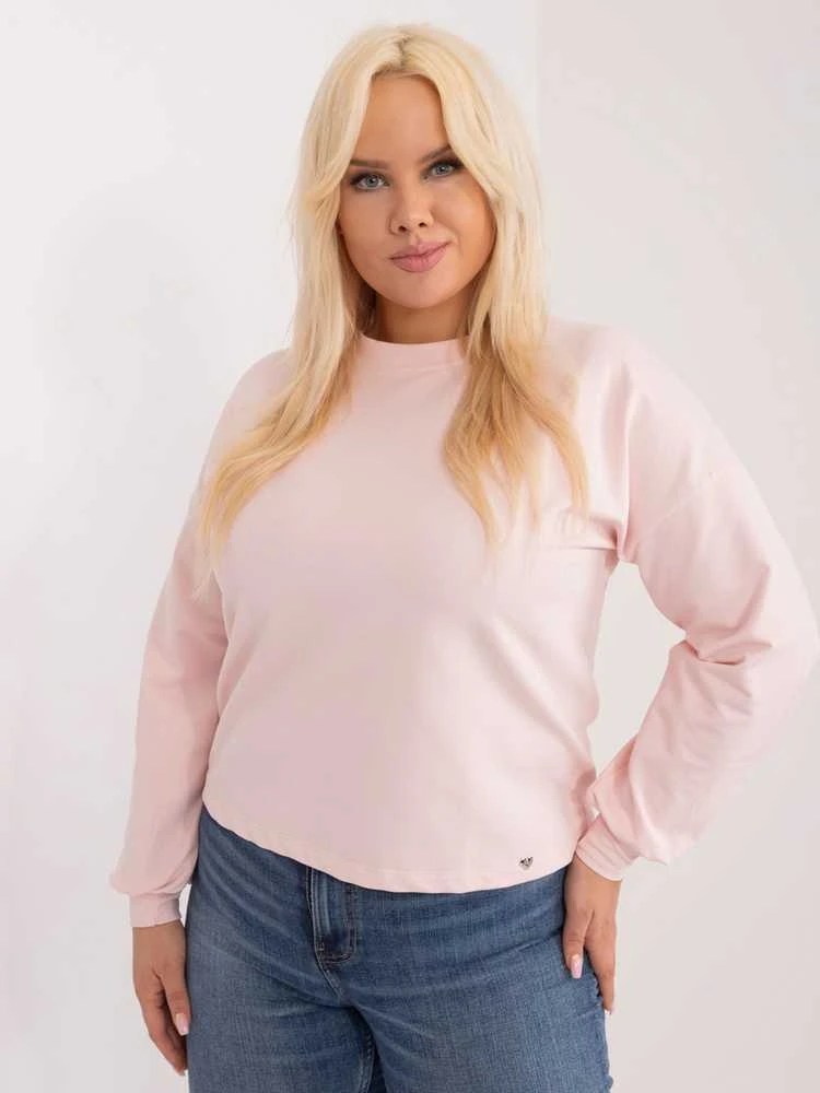 Basic Feel Good Megztinis-RV-BL-6317.94-šviesiai rožinis