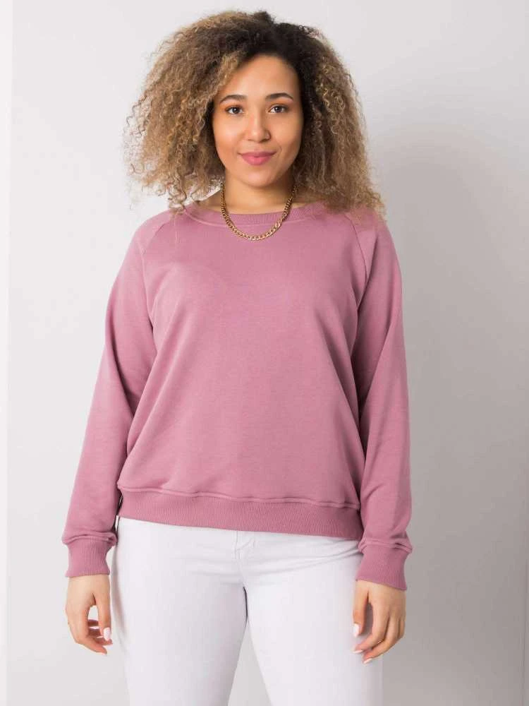 Basic Feel Good Megztinis-RV-BL-6326.02X-tamsiai rožinis