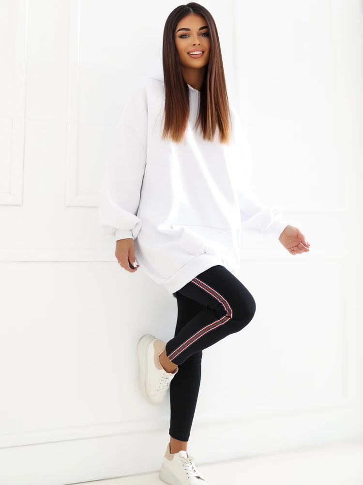 Basic Feel Good Megztinis-RV-BL-6990.25X-baltas