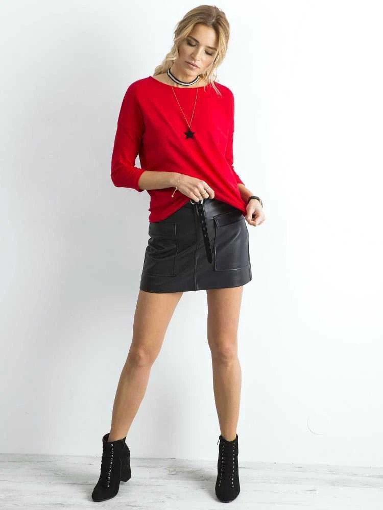 Basic Feel Good Palaidinė-RV-BZ-4661.42P-raudona