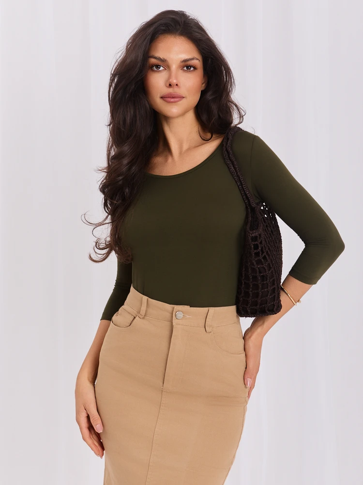 Basic Feel Good Palaidinė-RV-BZ-4690.37-khaki