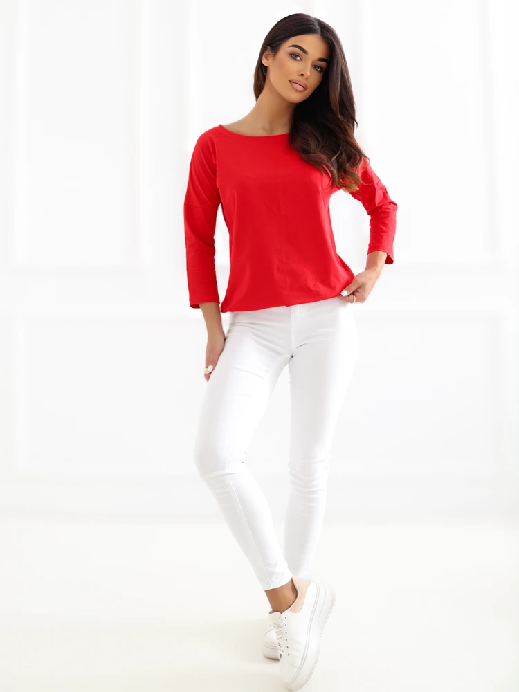 Basic Feel Good Palaidinė-RV-BZ-4691.39P-raudona