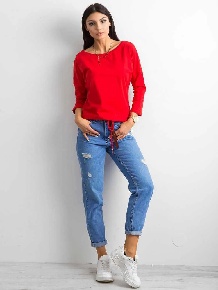 Basic Feel Good Palaidinė-RV-BZ-4691.39P-raudona