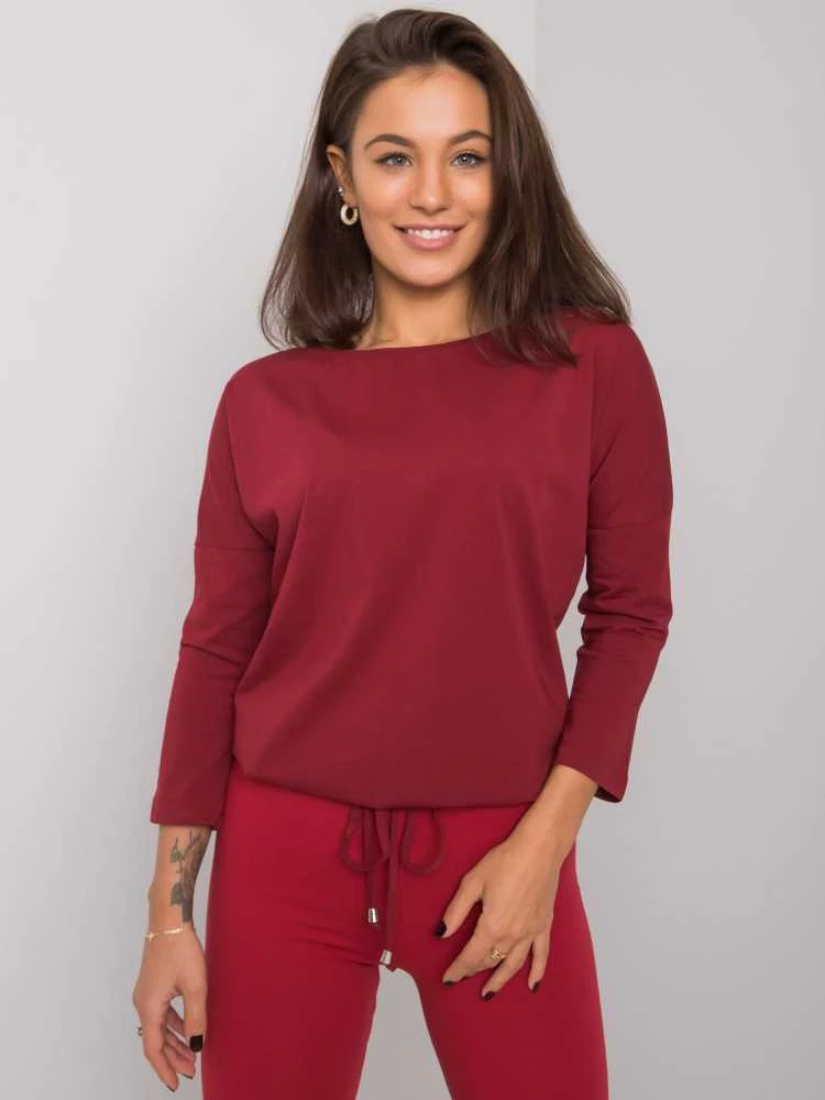 Basic Feel Good Palaidinė-RV-BZ-4691.43P-bordo
