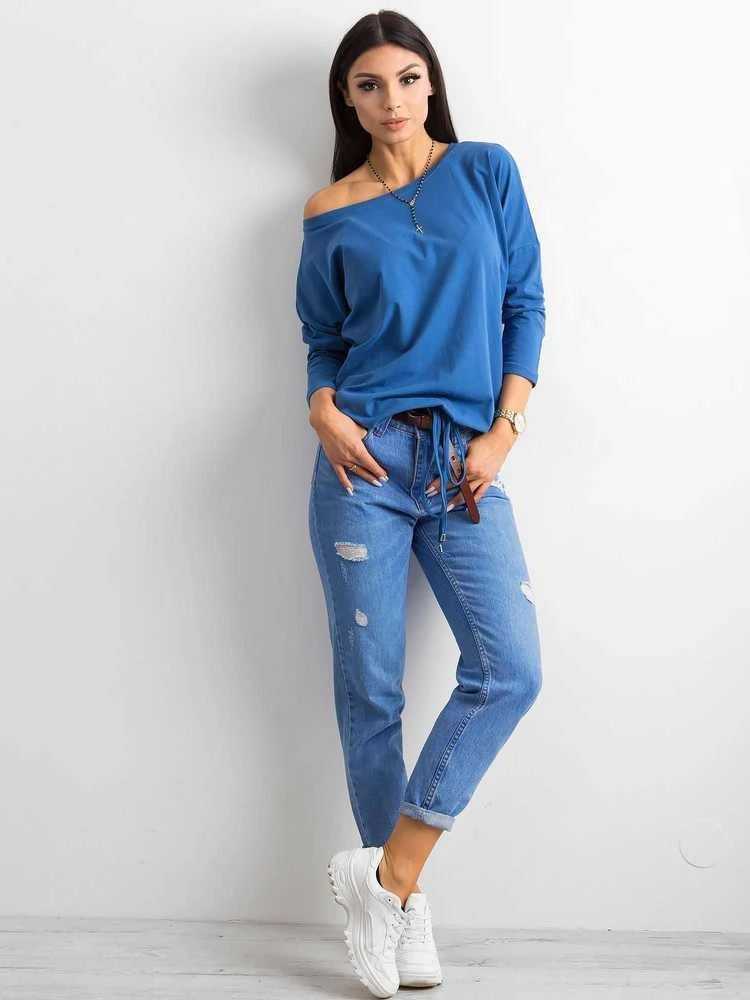 Basic Feel Good Palaidinė-RV-BZ-4691.45P-tamsiai mėlyna