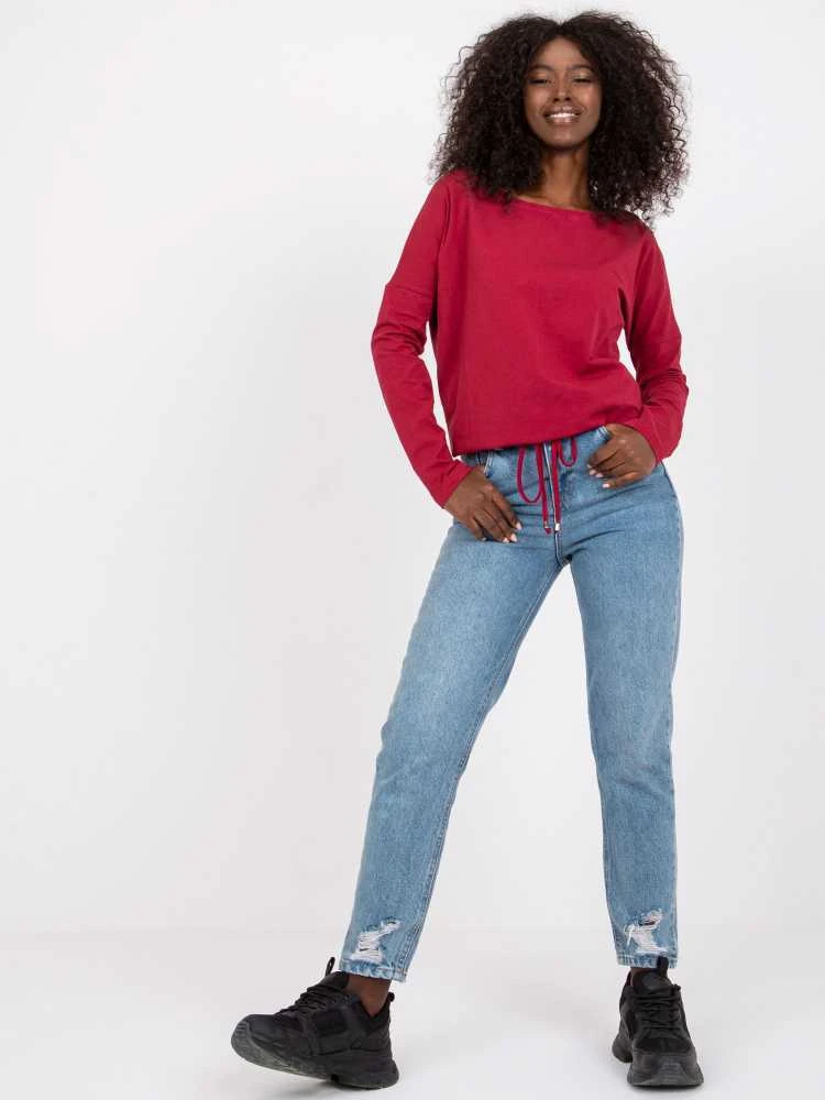 Basic Feel Good Palaidinė-RV-BZ-5122.08P-bordo