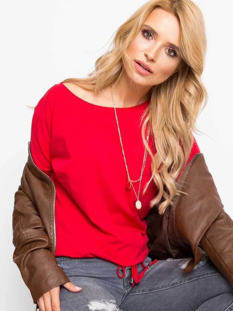 Basic Feel Good Palaidinė-RV-BZ-5122.11P-raudona