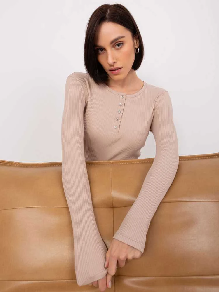 Basic Feel Good Palaidinė-RV-BZ-9211.94P-smėlio spalvos
