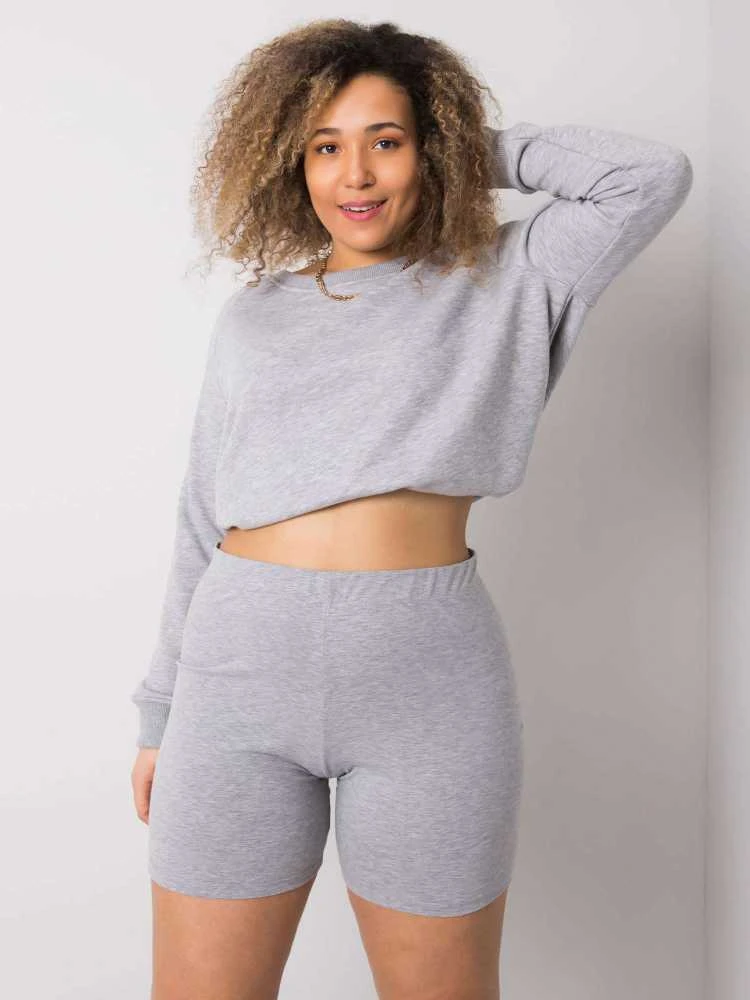 Basic Feel Good Šortai-RV-SN-6322.08-pilki