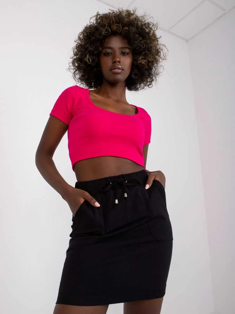 Basic Feel Good Spódnica-RV-SD-3726-1.06-juoda