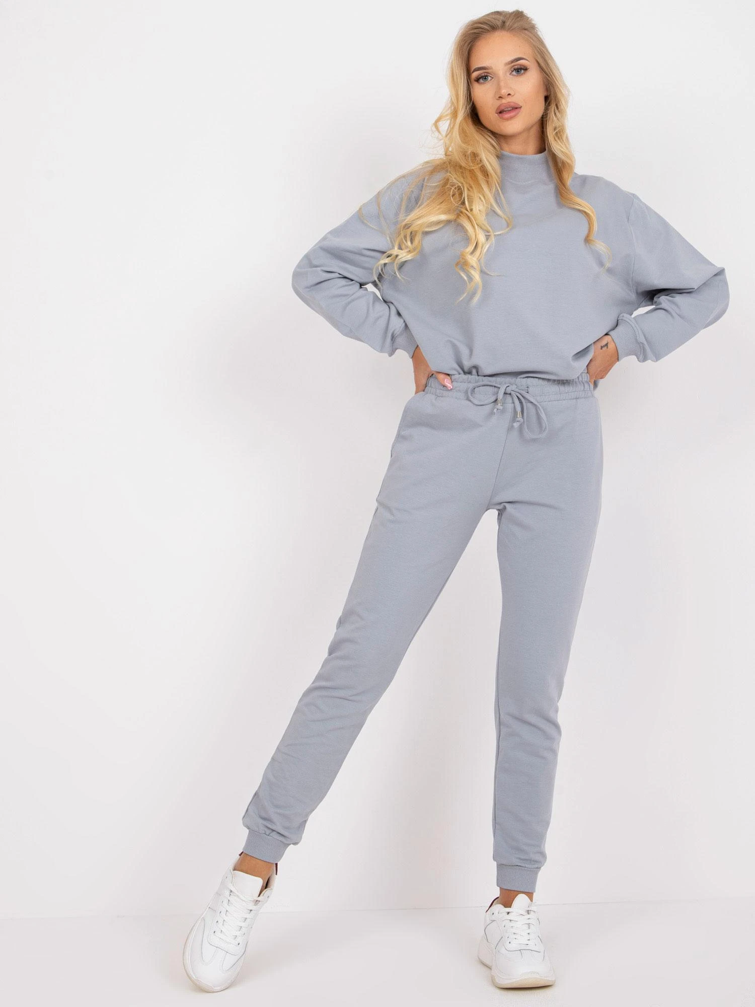 Basic Feel Good Sportinės kelnės-AP-DR-A-003-pilkos