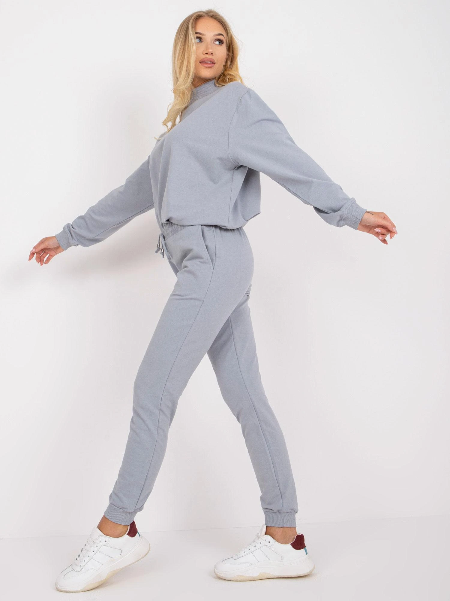 Basic Feel Good Sportinės kelnės-AP-DR-A-003-pilkos