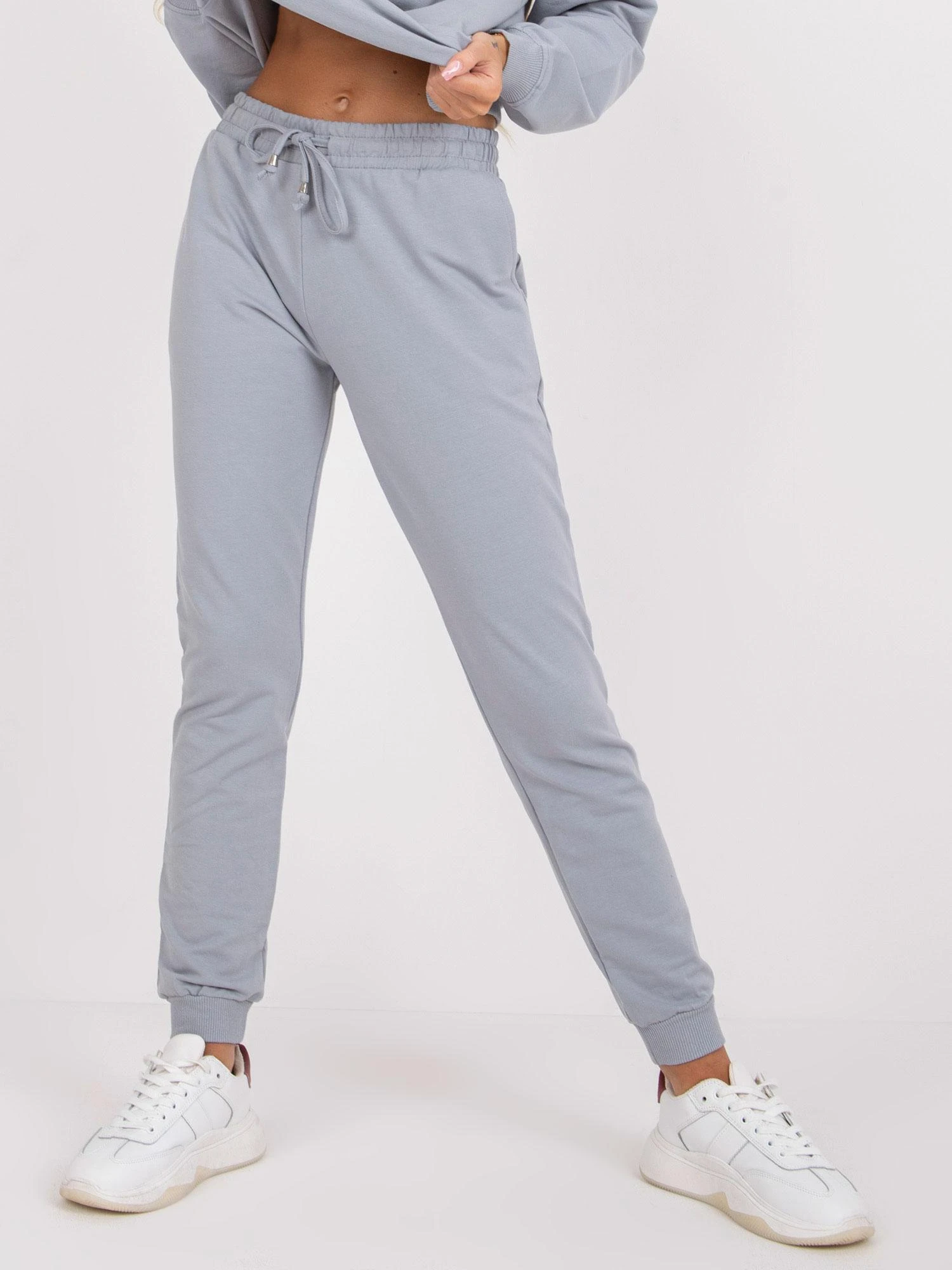 Basic Feel Good Sportinės kelnės-AP-DR-A-003-pilkos