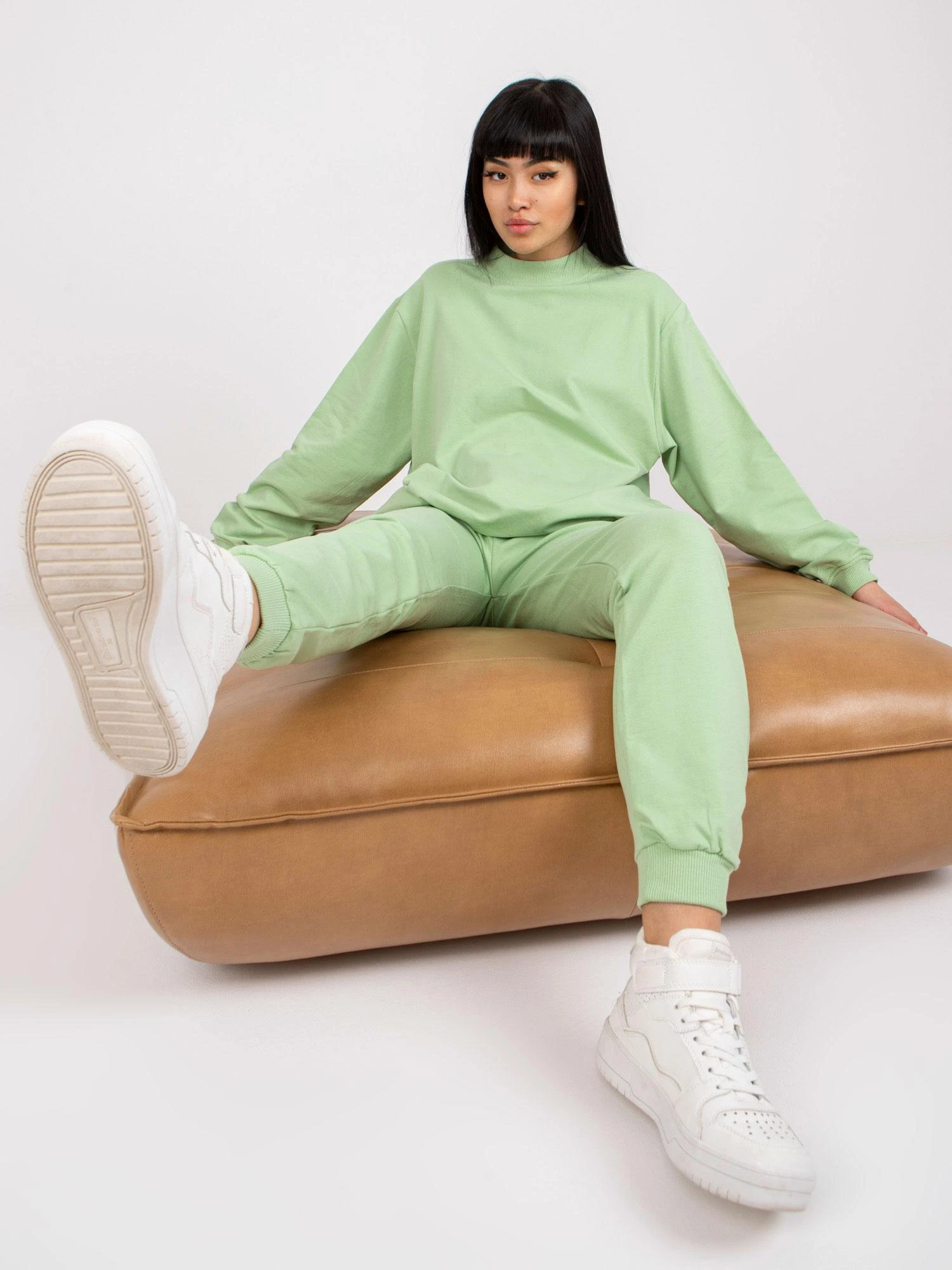 Basic Feel Good Sportinės kelnės-AP-DR-A-003-pistacijos