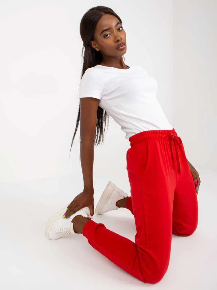 Basic Feel Good Sportiniai kelnaitės-B-006.74-raudona