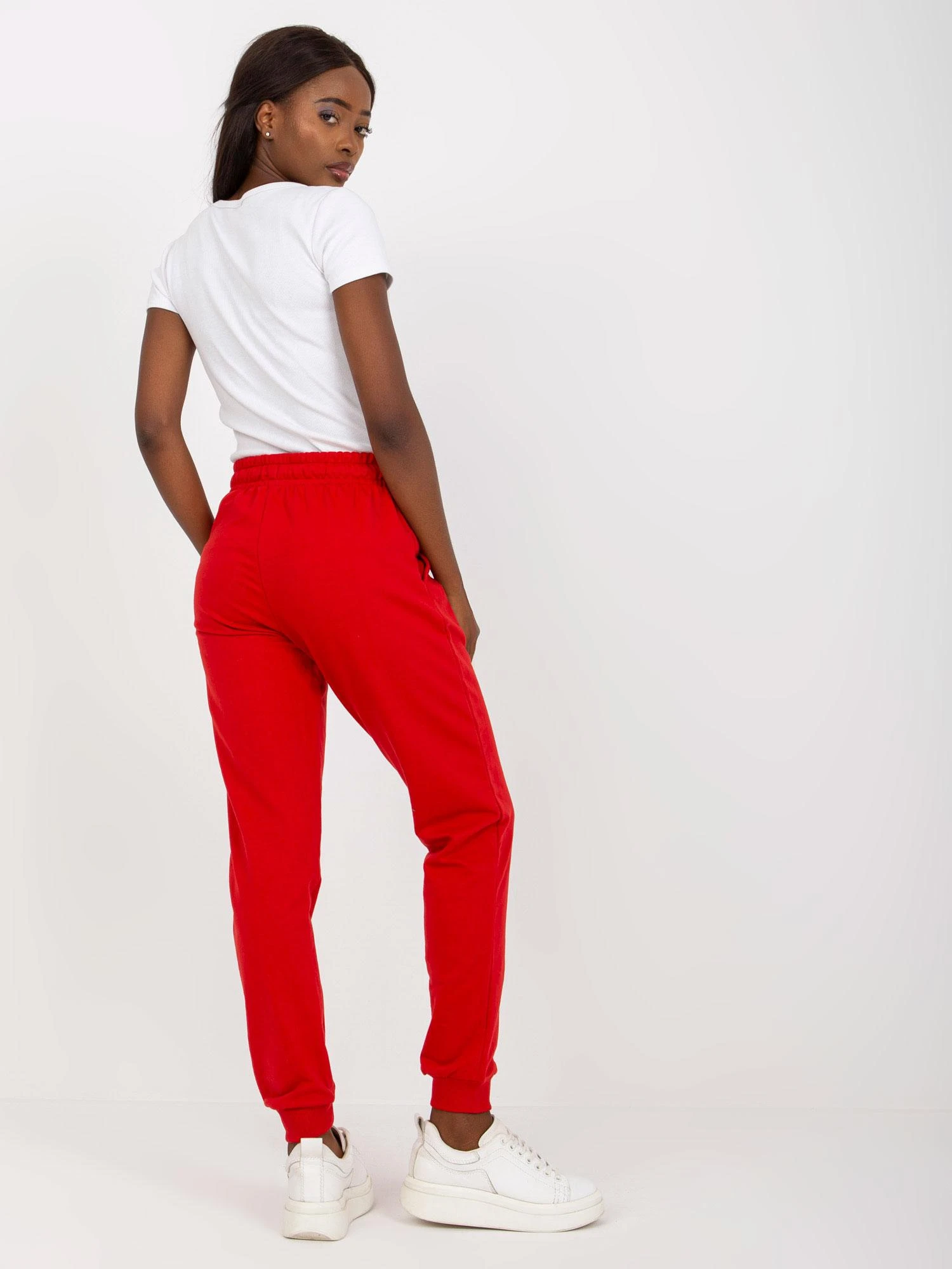 Basic Feel Good Sportiniai kelnaitės-B-006.74-raudona