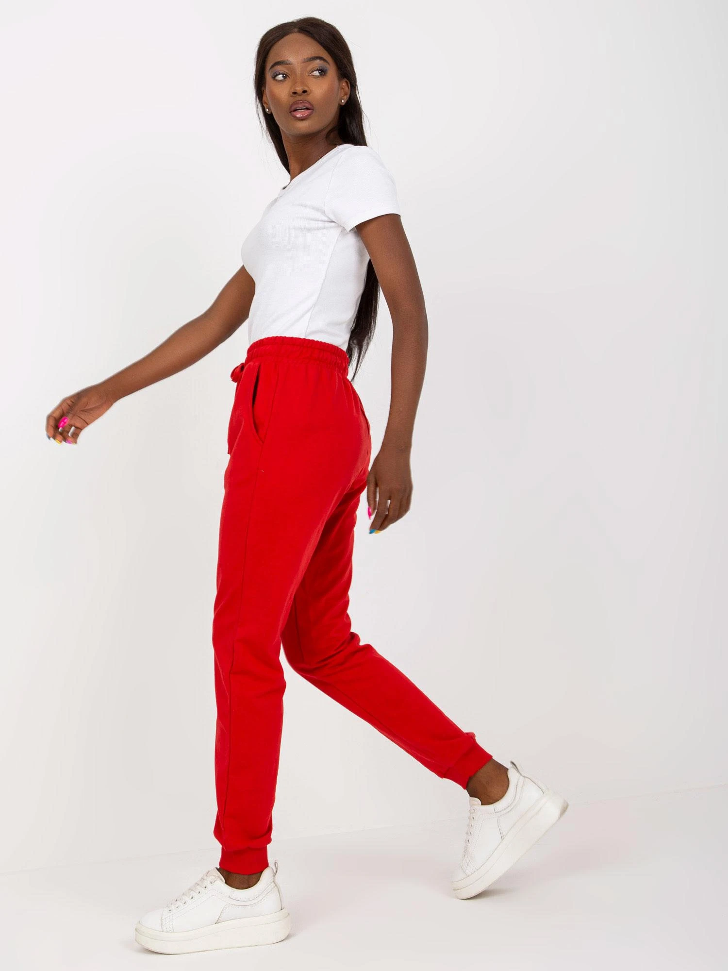 Basic Feel Good Sportiniai kelnaitės-B-006.74-raudona