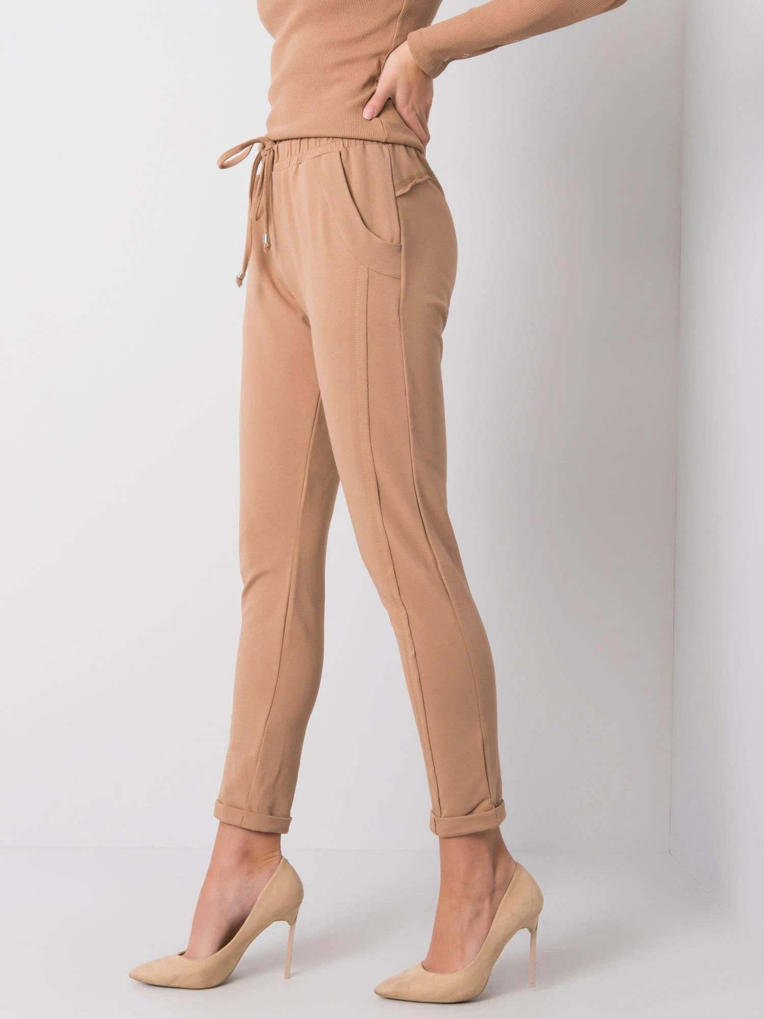 Basic Feel Good Sportinės kelnės-RV-DR-3589.07X-camel