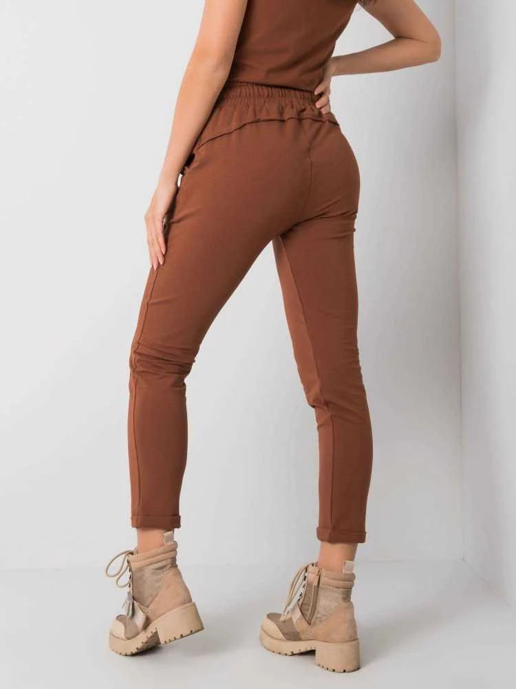 Basic Feel Good Sportinės kelnės - RV-DR-3589.07X - tamsiai rudos