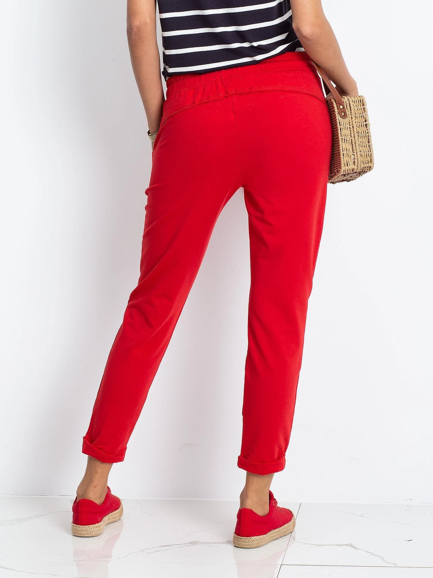 Basic Feel Good Sportinės kelnės-RV-DR-3589.08X-raudona