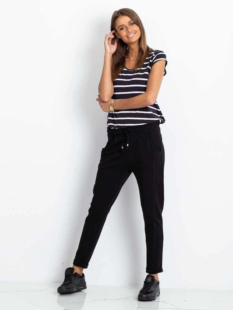 Basic Feel Good Sportinės kelnės - RV-DR-3589.09X - juodos