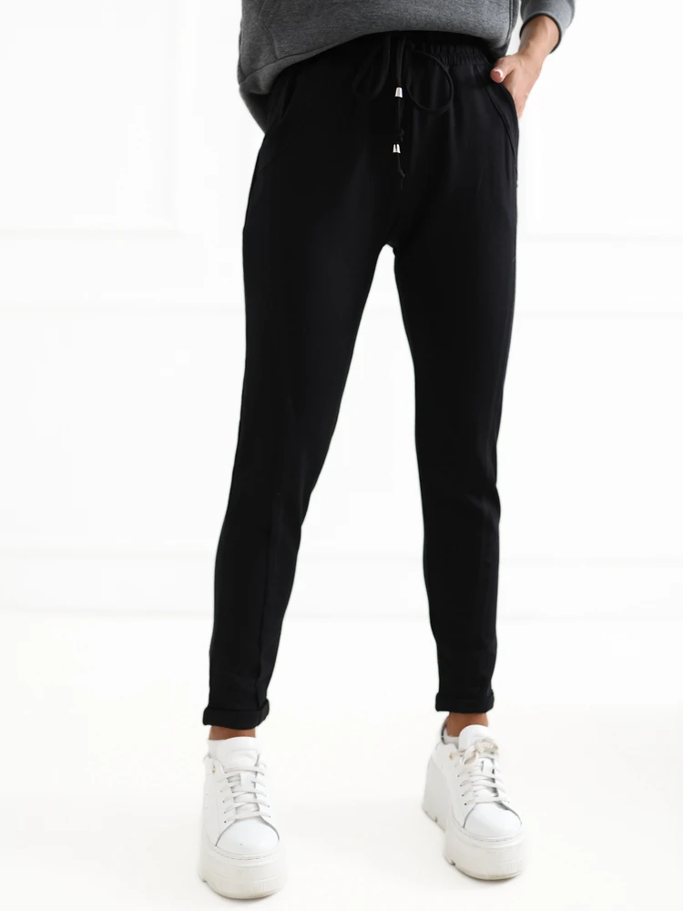 Basic Feel Good Sportinės kelnės - RV-DR-3589.09X - juodos