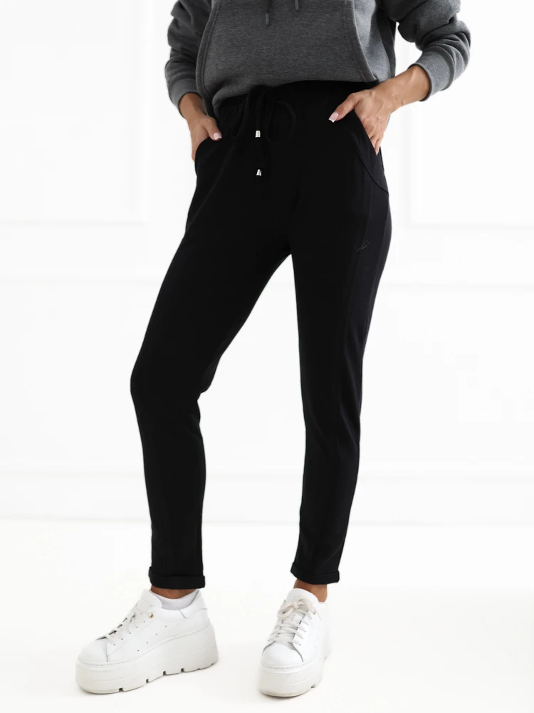 Basic Feel Good Sportinės kelnės - RV-DR-3589.09X - juodos