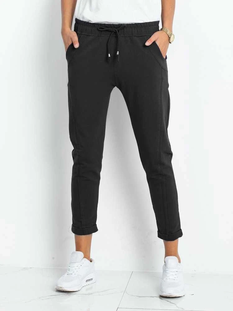 Basic Feel Good Sportinės kelnės - RV-DR-3589.09X - juodos