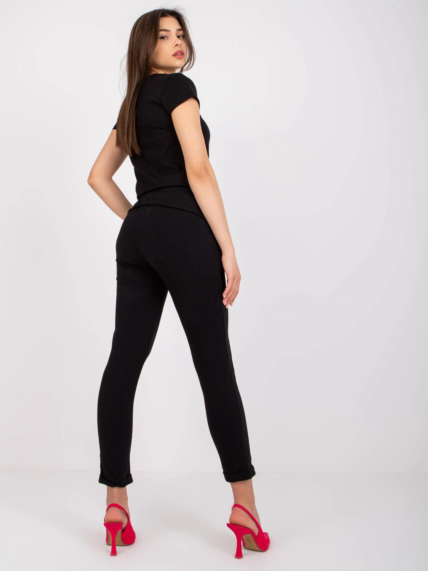 Basic Feel Good Sportinės kelnės - RV-DR-3589.09X - juodos