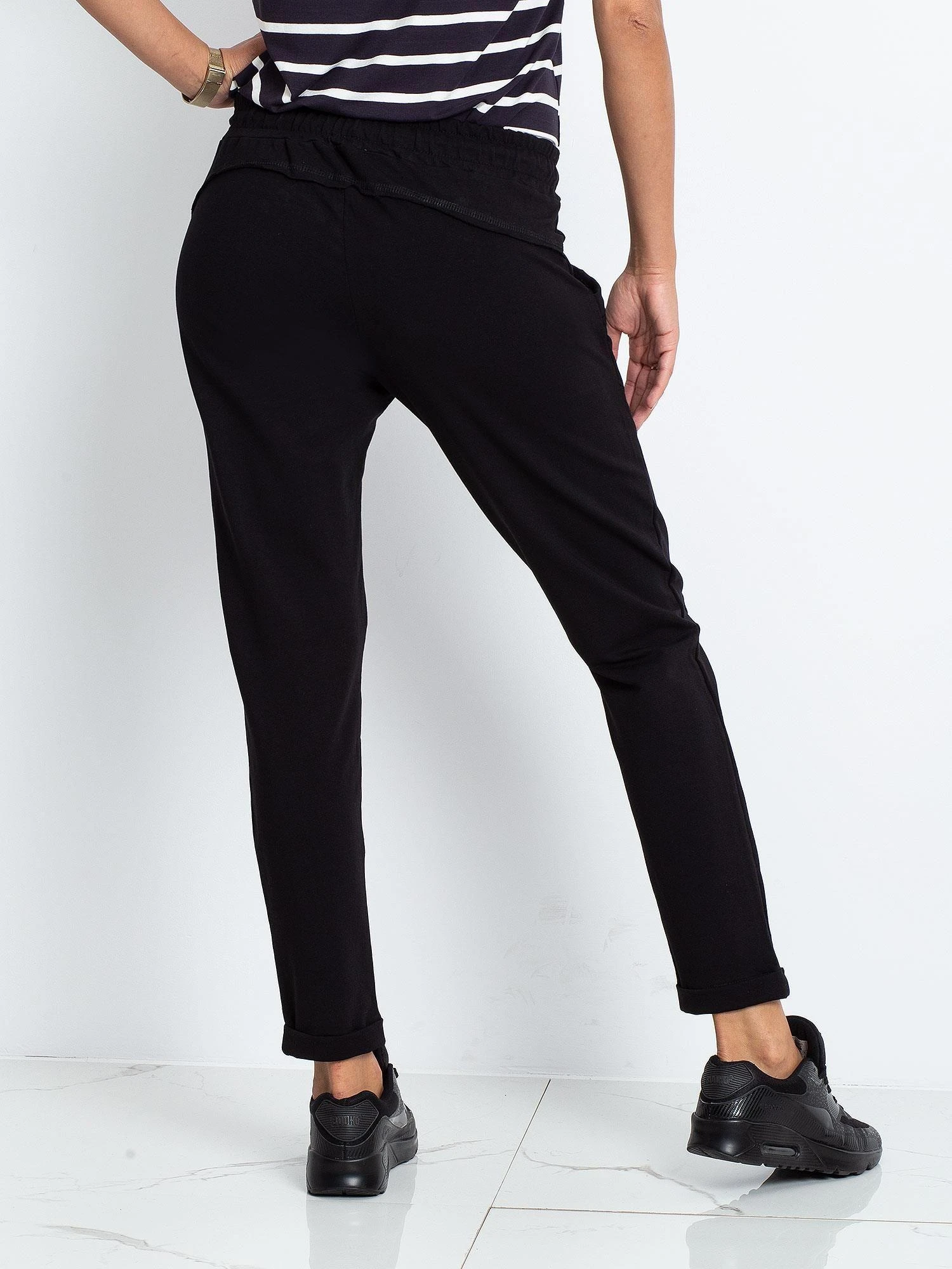 Basic Feel Good Sportinės kelnės - RV-DR-3589.09X - juodos