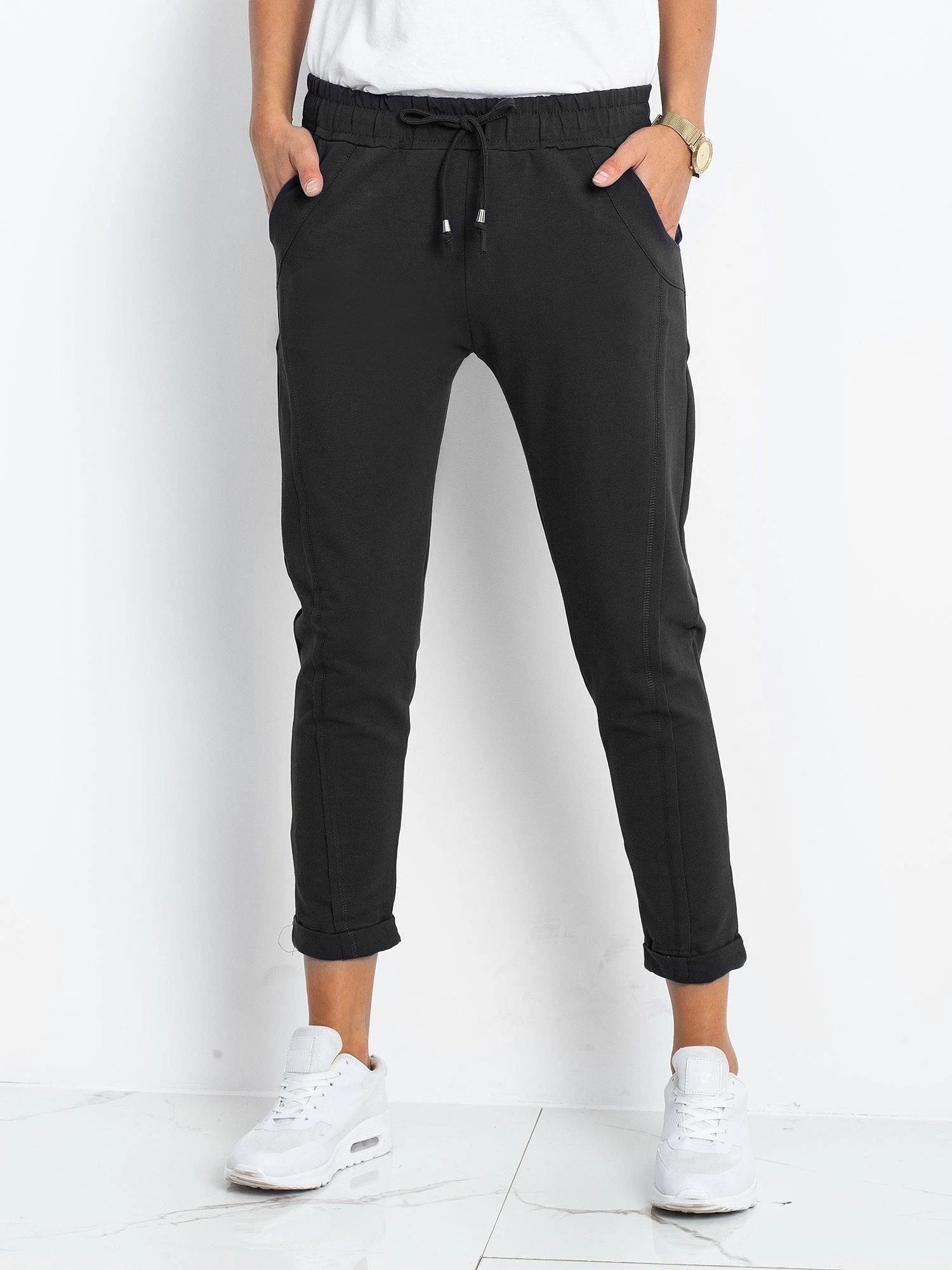 Basic Feel Good Sportinės kelnės - RV-DR-3589.09X - juodos