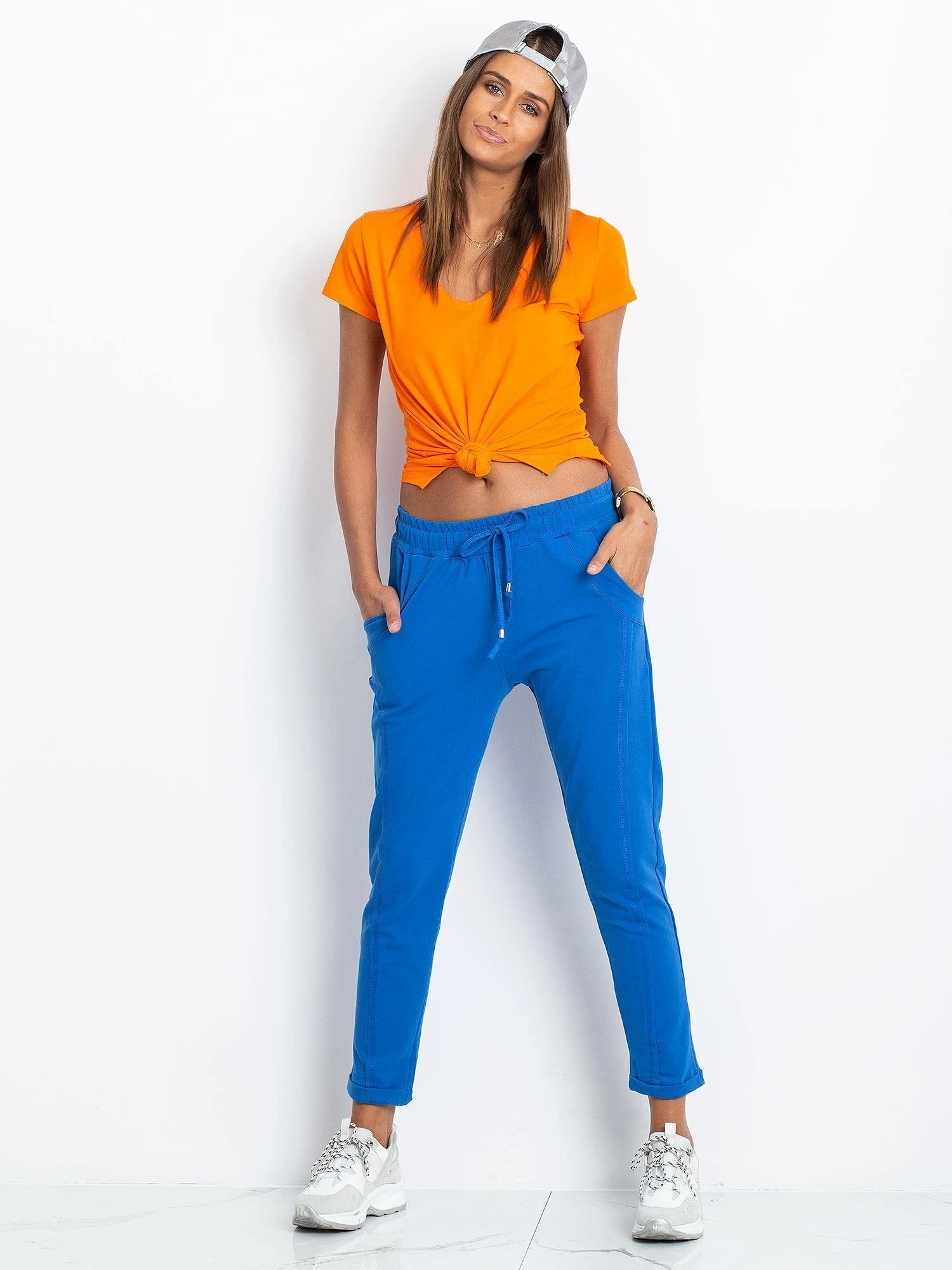 Basic Feel Good Sportinės kelnės - RV-DR-3589.10X - tamsiai mėlynos