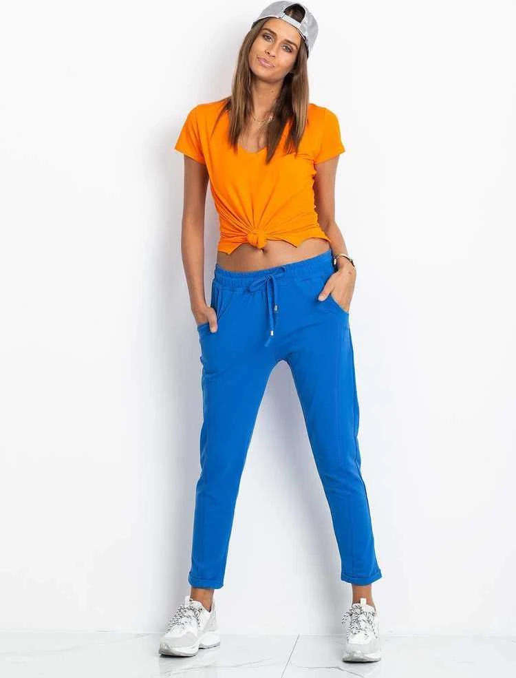 Basic Feel Good Sportinės kelnės - RV-DR-3589.10X - tamsiai mėlynos