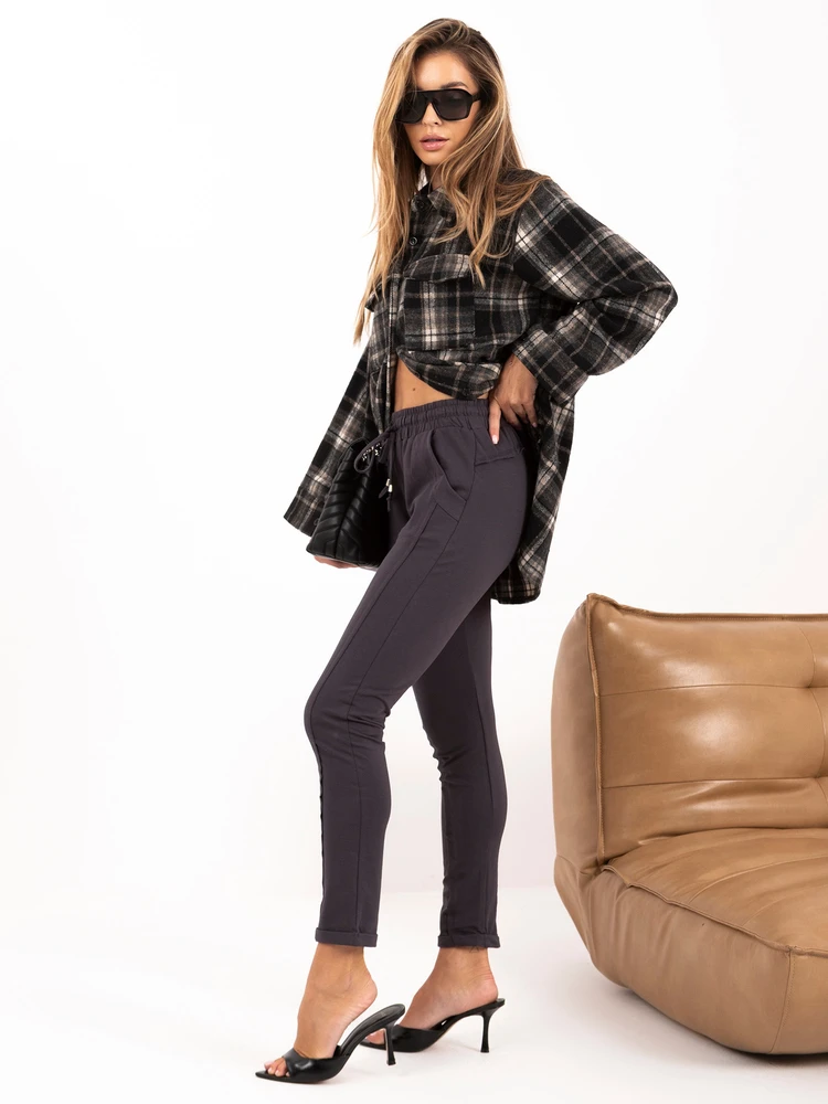 Basic Feel Good Sportinės kelnės-RV-DR-3589.10X-grafitas
