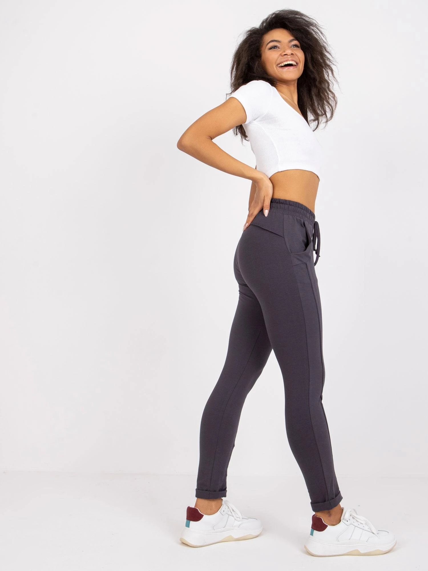 Basic Feel Good Sportinės kelnės-RV-DR-3589.10X-grafitas