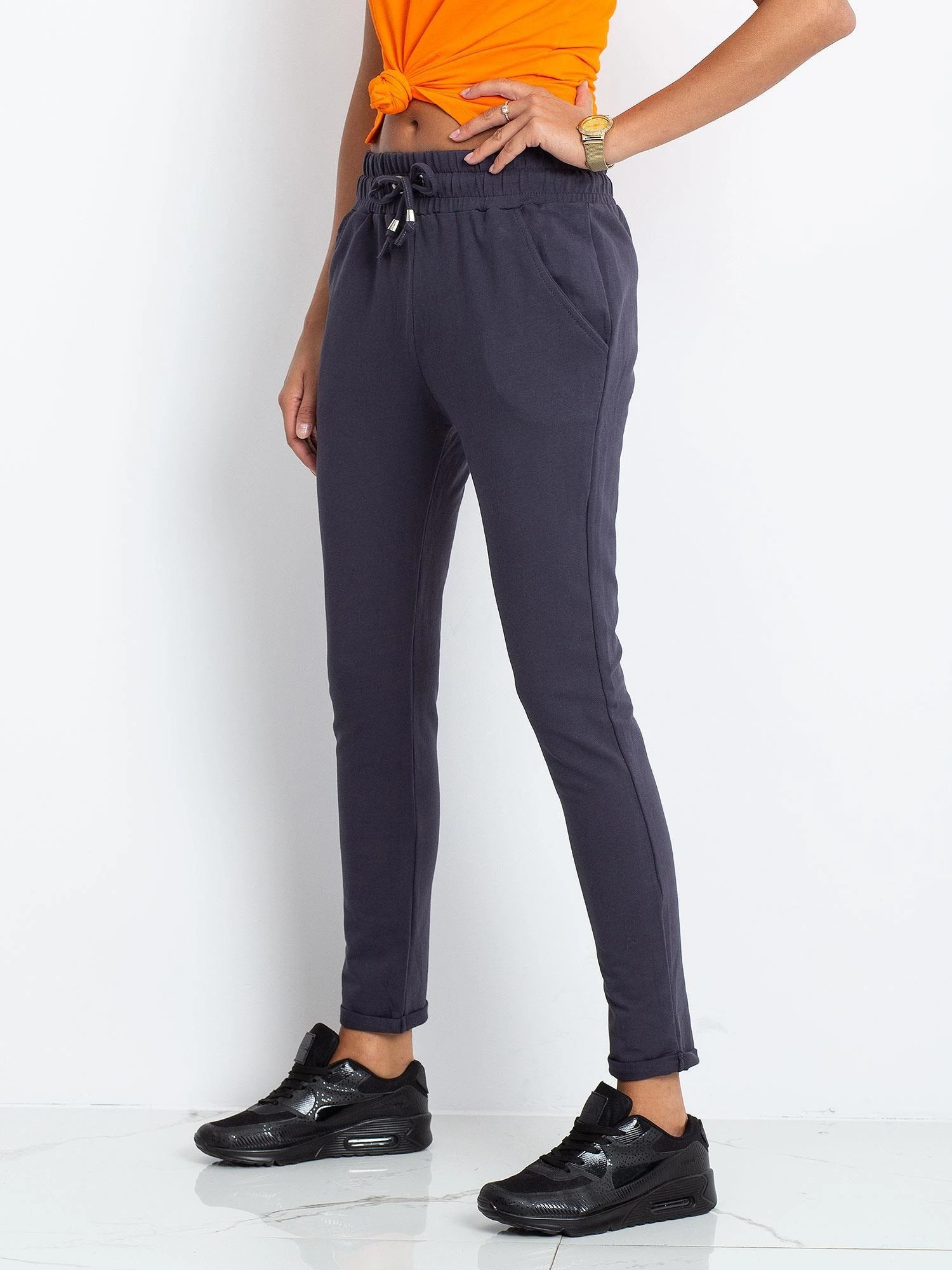 Basic Feel Good Sportinės kelnės-RV-DR-3698.05X-grafitas