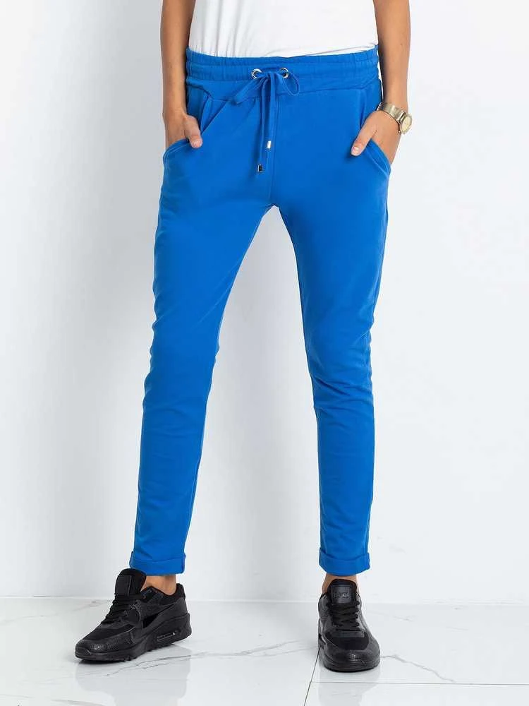 Basic Feel Good Sportinės kelnės - RV-DR-3698.06X - tamsiai mėlynos
