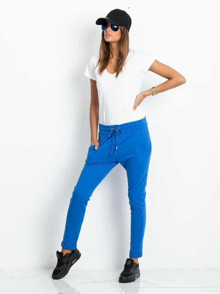 Basic Feel Good Sportinės kelnės - RV-DR-3698.06X - tamsiai mėlynos