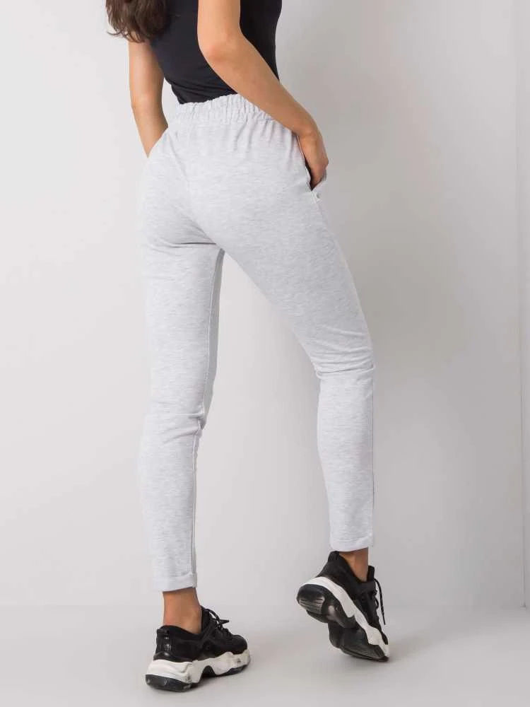 Basic Feel Good Sportinės kelnės - RV-DR-3698.06X - šviesiai pilkos