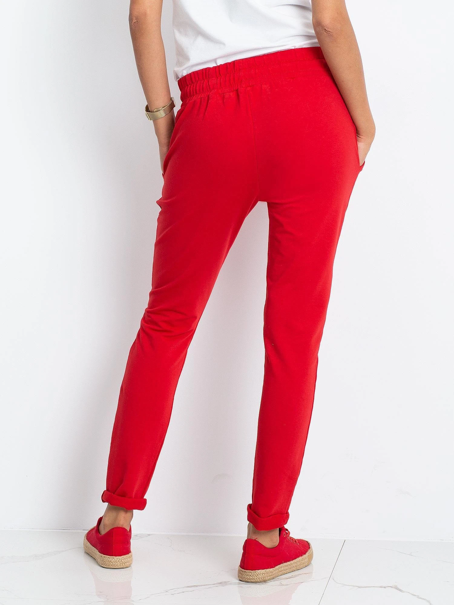 Basic Feel Good Sportinės kelnės-RV-DR-3698.07X-raudona