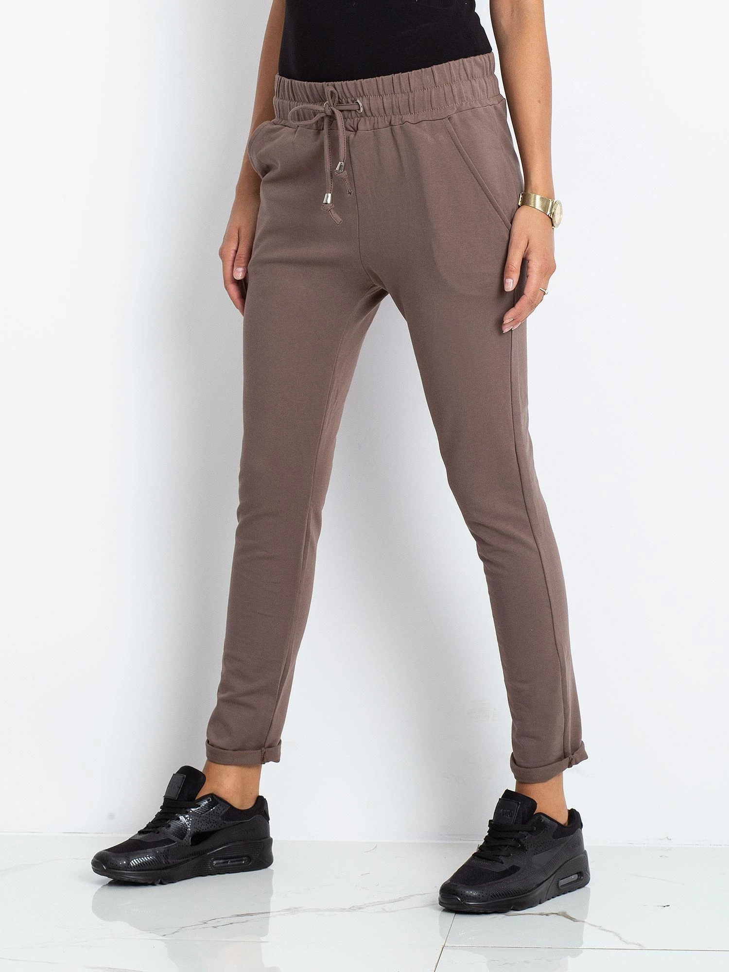 Basic Feel Good Sportinės kelnės-RV-DR-3698.08X-rudos