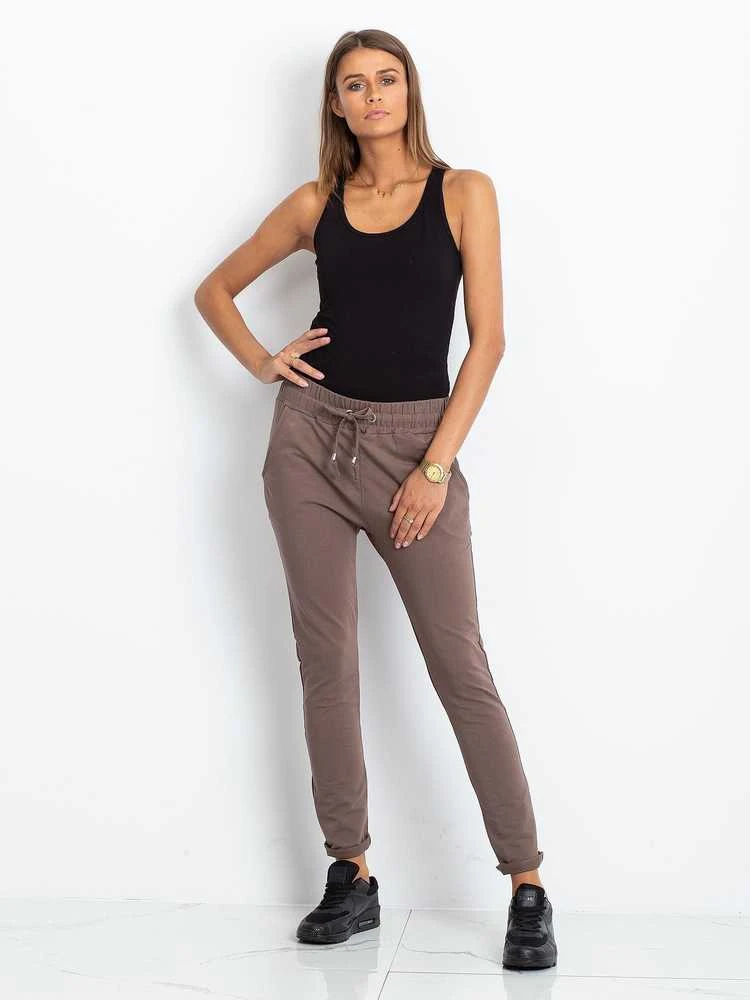 Basic Feel Good Sportinės kelnės-RV-DR-3698.08X-rudos