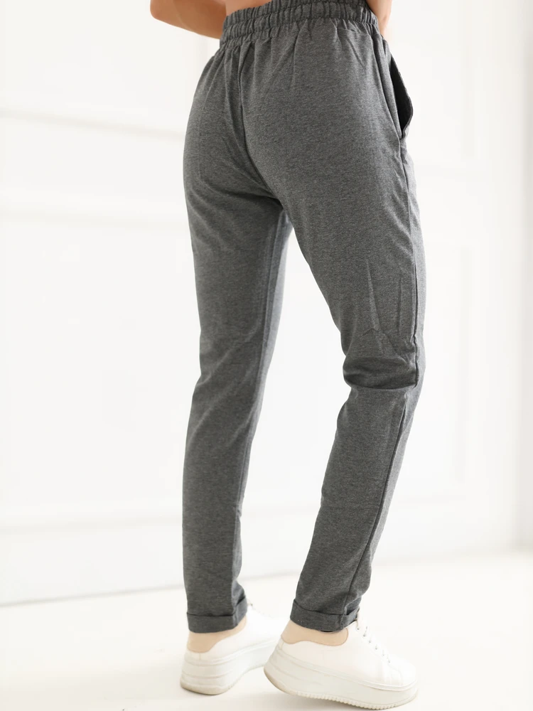 Basic Feel Good Sportinės kelnės - RV-DR-3698.09X - tamsiai pilkos